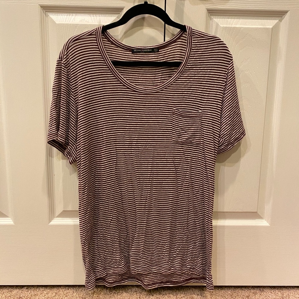 Oversized Brandy Melville Pocket Tee